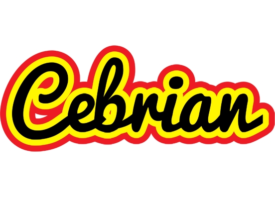 Cebrian flaming logo
