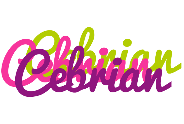 Cebrian flowers logo