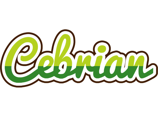 Cebrian golfing logo
