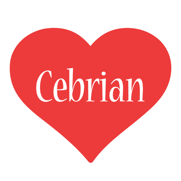 Cebrian love logo