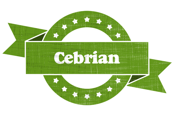 Cebrian natural logo