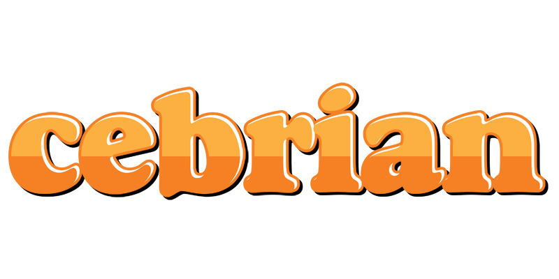 Cebrian orange logo