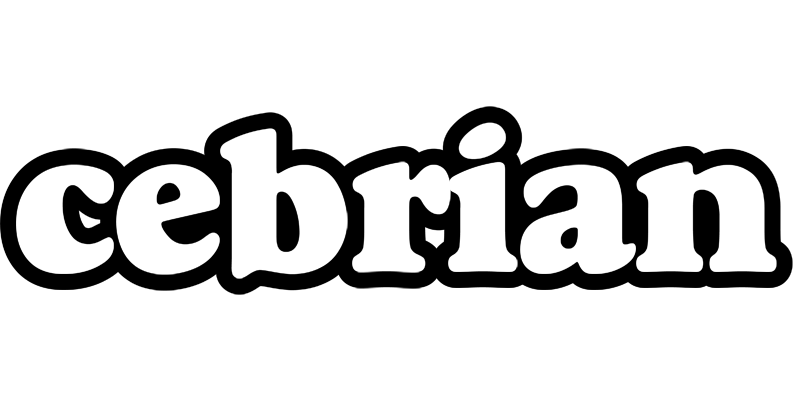 Cebrian panda logo