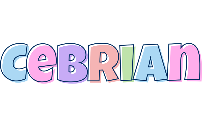 Cebrian pastel logo