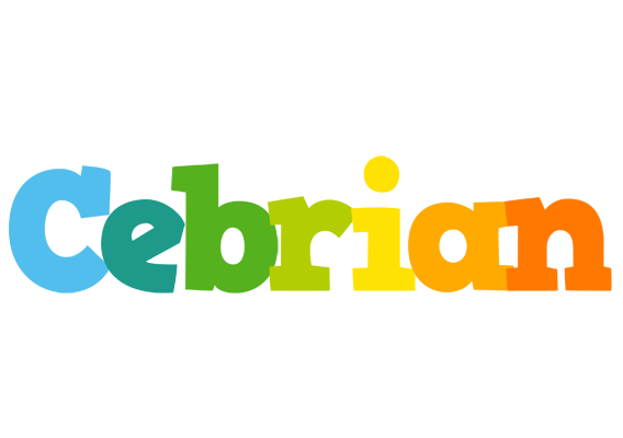 Cebrian rainbows logo