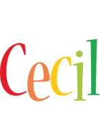 Cecil birthday logo