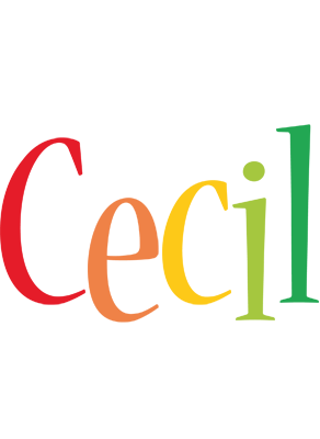 Cecil birthday logo