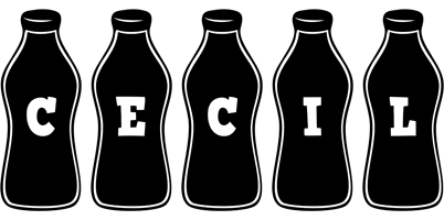 Cecil bottle logo