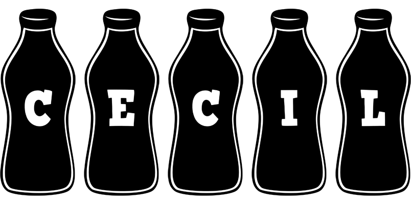 Cecil bottle logo
