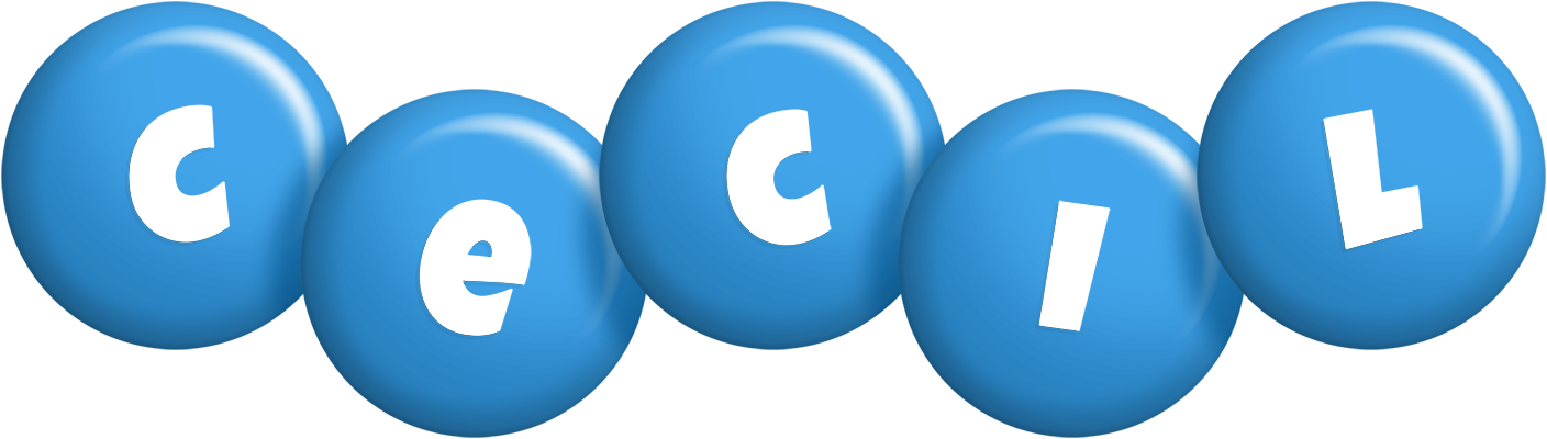 Cecil candy-blue logo
