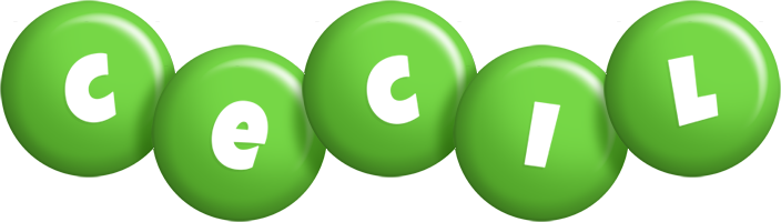 Cecil candy-green logo