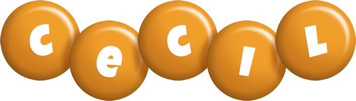 Cecil candy-orange logo