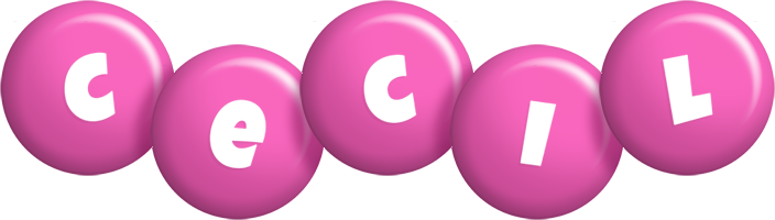 Cecil candy-pink logo