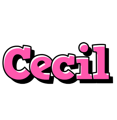 Cecil girlish logo