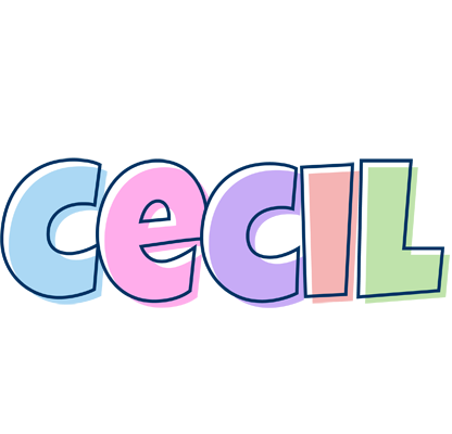 Cecil pastel logo