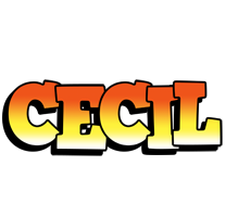 Cecil sunset logo