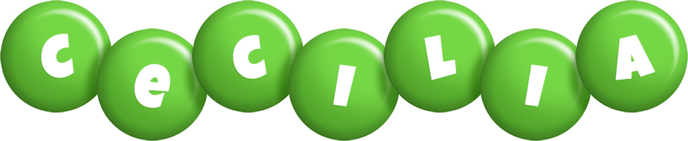 Cecilia candy-green logo