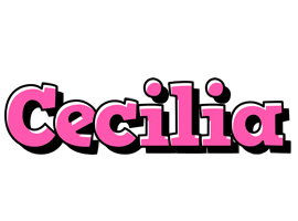 Cecilia girlish logo