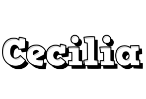 Cecilia snowing logo