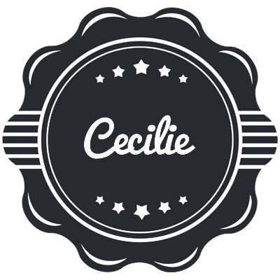 Cecilie badge logo