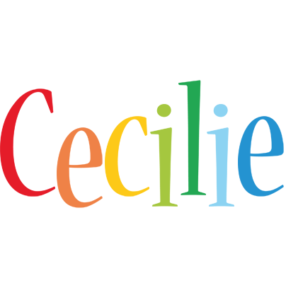 Cecilie birthday logo