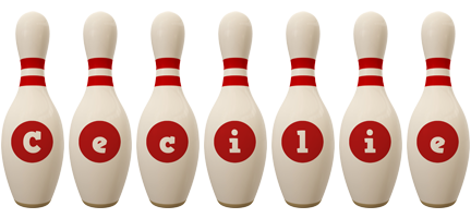 Cecilie bowling-pin logo