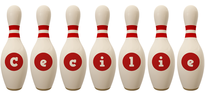 Cecilie bowling-pin logo