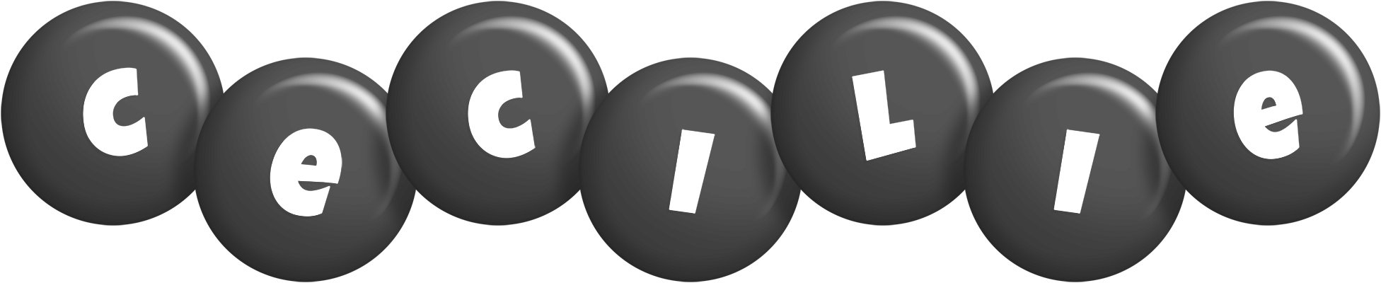 Cecilie candy-black logo