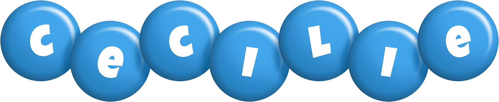 Cecilie candy-blue logo