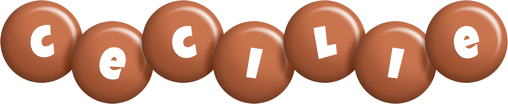 Cecilie candy-brown logo