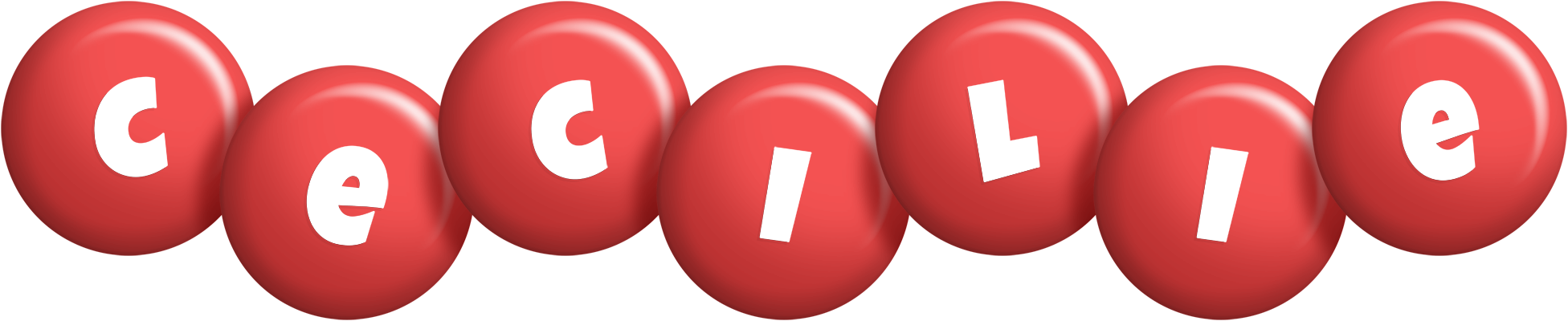 Cecilie candy-red logo