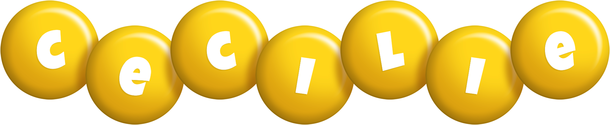 Cecilie candy-yellow logo