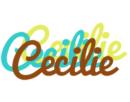 Cecilie cupcake logo