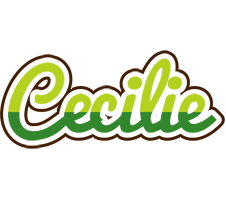 Cecilie golfing logo