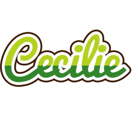 Cecilie golfing logo