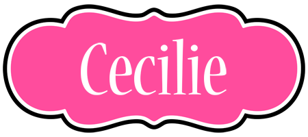 Cecilie invitation logo