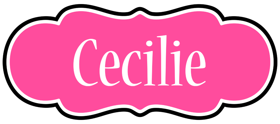 Cecilie invitation logo