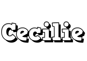 Cecilie snowing logo