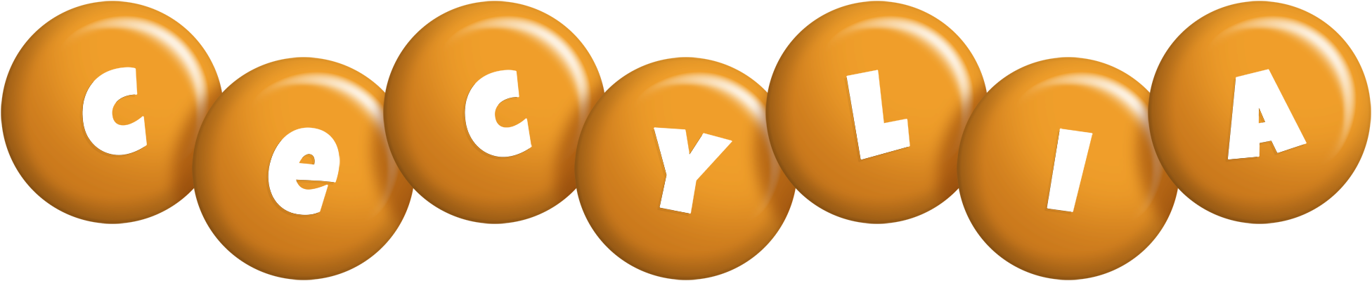 Cecylia candy-orange logo