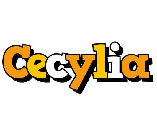 Cecylia cartoon logo