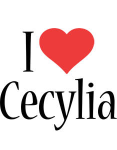 Cecylia i-love logo