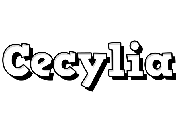 Cecylia snowing logo