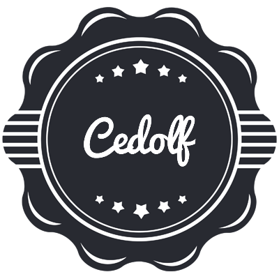 Cedolf badge logo