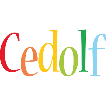 Cedolf birthday logo