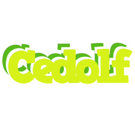 Cedolf citrus logo
