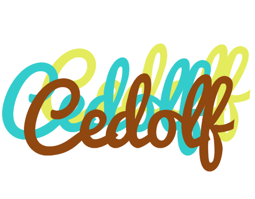 Cedolf cupcake logo