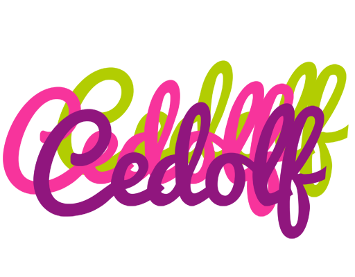 Cedolf flowers logo