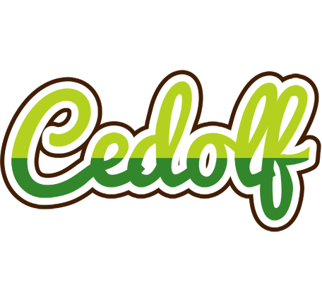 Cedolf golfing logo