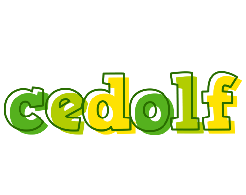 Cedolf juice logo