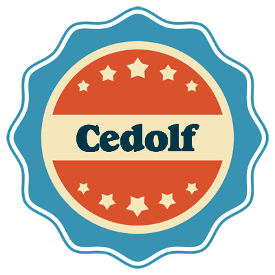 Cedolf labels logo